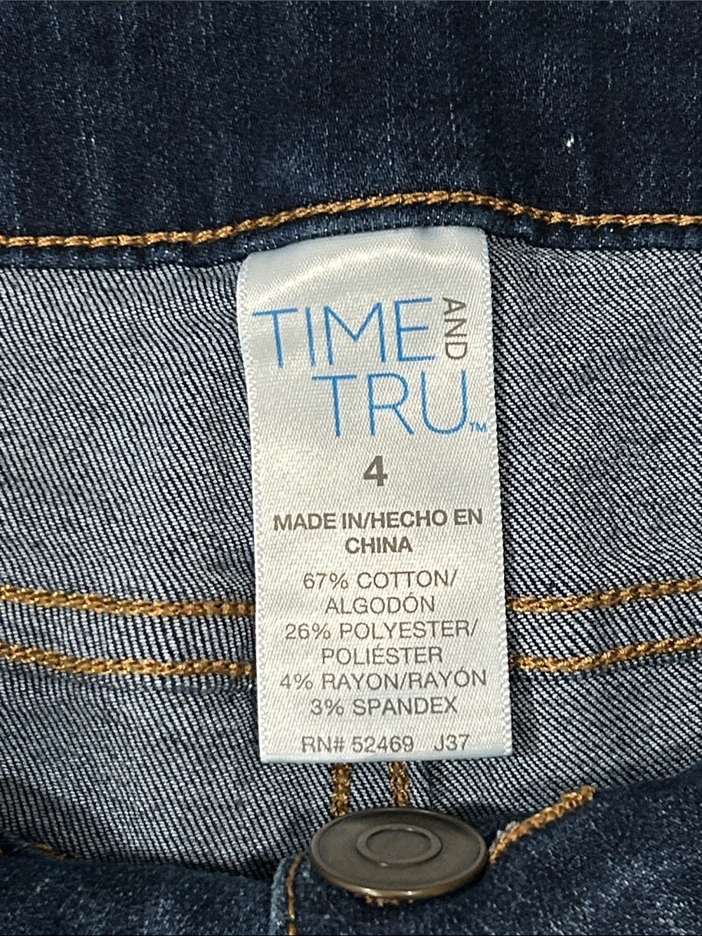 Time And True Denim Shorts size 4/28 - Picture 3 of 4